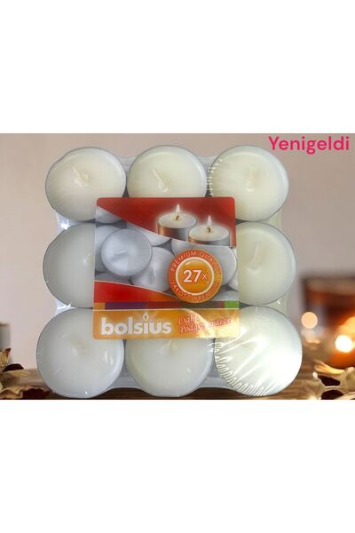 Yenigeldi 27 Adet 3,5 saat Yanan Avrupa Üretimi (Sağlık Ve Güvenlik Sertifika...