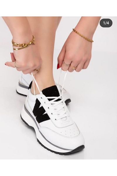 Butik Pantofi sport pentru femei Merrline din piele naturală