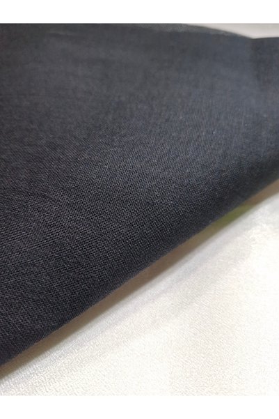Ypc DOK TELA SİYAH SERT TEK TARAF YAPIŞKANLI (YAKA TELA) EN:90CM - ( 1 MT )