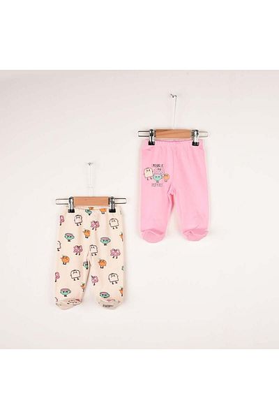 eny baby Breakfast Themed Baby Girl Double Booties Single Bottom