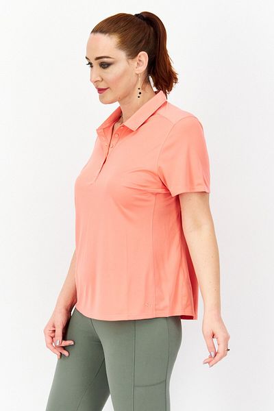 Puma Women Sportswear Fit Golf Polo Shirt, Pink
