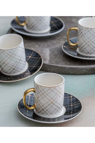 ACAR Apollo Porcelain Coffee Cup Set 5174