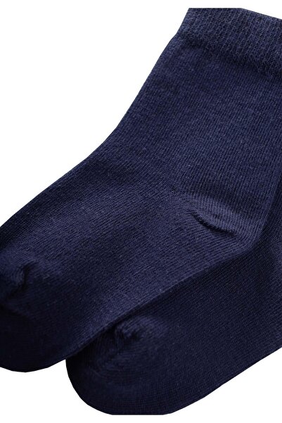 Cigit 2-9 Years Old Children's Navy Blue Socks