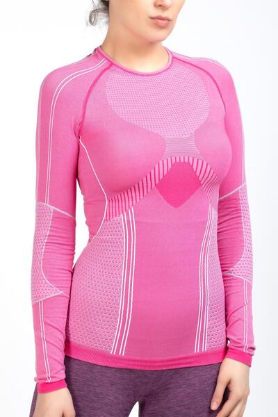 Miorre Miofit Women's Pro Dry Fit Long Sleeve Seamless Sports T-Shirt