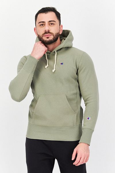 Champion Men Sportswear Fit Long Sleeves Training Sweatshirts, Pale Olive