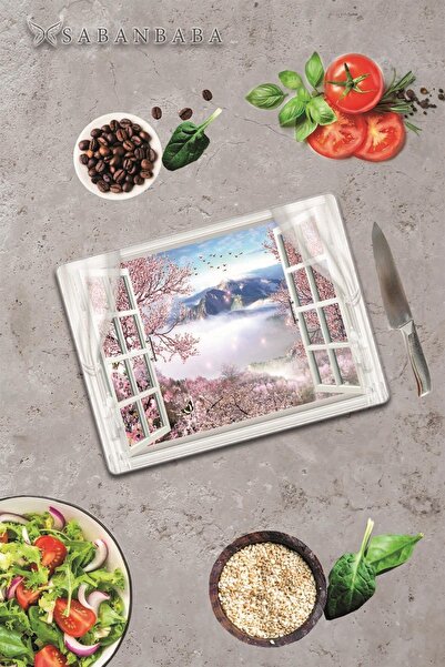 Saban 30X40 cm Glass Cutting Window Patterned Board