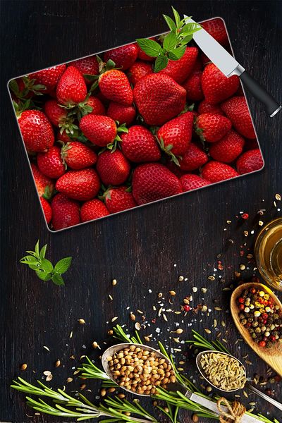 Saban Glass Cutting Board Model 93 - 30X40 cm