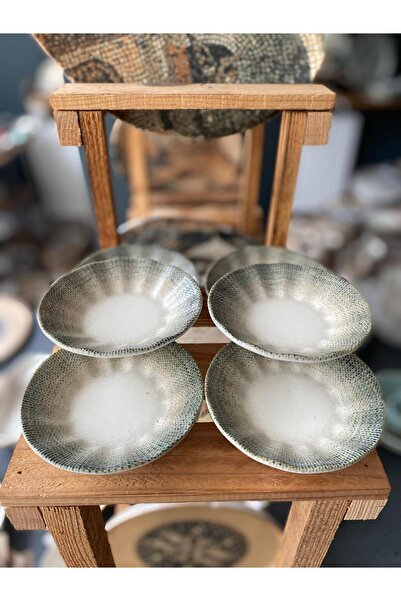 Bonna Porselen طبق شاي سوى ريتا للمبتدئين 11 سم S-MT-SWYRIT03CBT (مجموعة من 6 قطع)