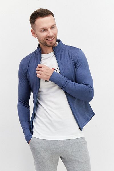 Puma Men Sportswear Fit Daybreak Training Sweatshirt, Blue