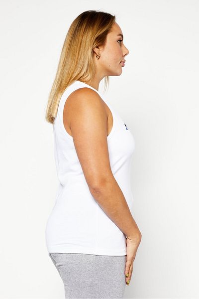 Le Coq Sportif Women Sportswear Fit Brand Logo Training Top, White