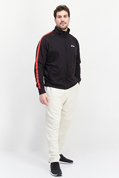 Asics Men Sportswear Fit Brand Logo Training Sweatshirt, Black