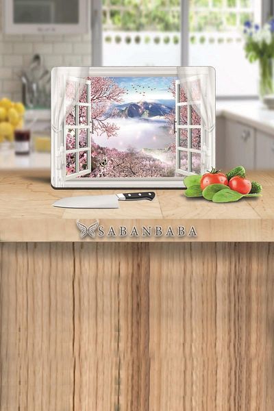 Saban 30X40 cm Glass Cutting Window Patterned Board