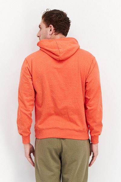 Sovereign Code Men Tie Dye Printed Hoodies, Light Red