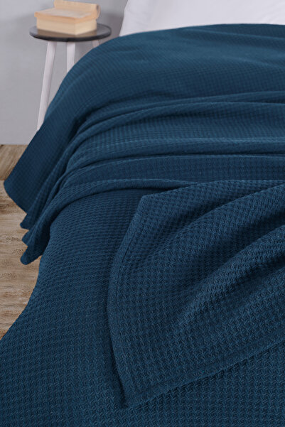 Evim Aden Indigo Cotton Bedspread - 200X230 Cmdouble Purpose