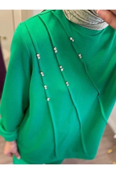 Levidor LEVİDOR İKİLİ TAKIM YAKASI TAŞLI