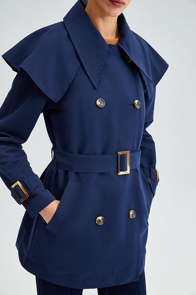 Touché Privé SZÉLES GALLÉRÚ TRENCH KABÁT
