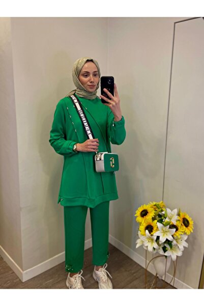 Levidor LEVİDOR İKİLİ TAKIM YAKASI TAŞLI