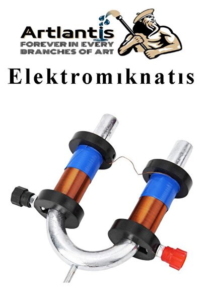 Artlantis Elektromıknatıs 1 Adet Elektromanyetik Mıknatıs Okul Deney Proje El...