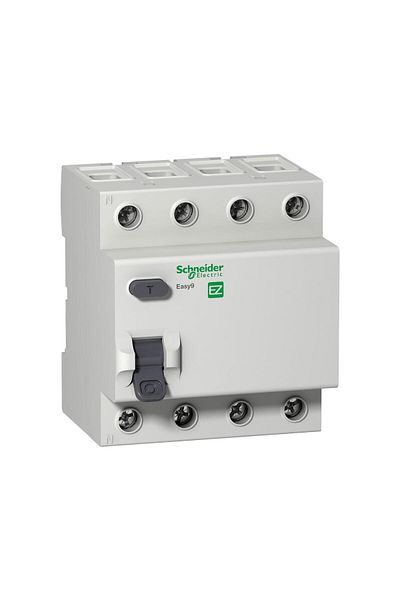 Schneider Electric Easy9 Ez9r05463 Ac Type Residual Current Relay (4X63A, 30MA)