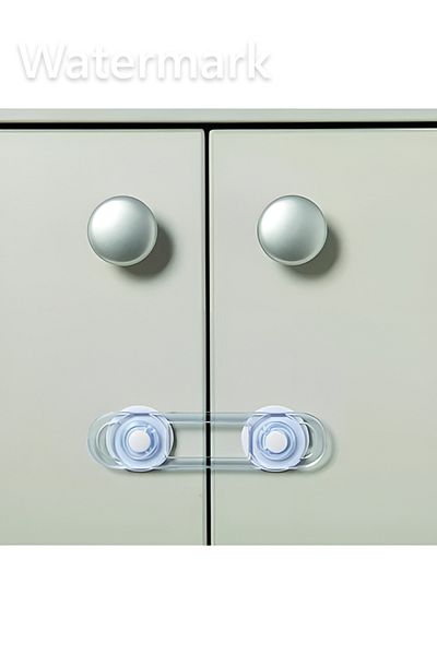 POINTTECH 2-Piece Silicone Cabinet Drawer Child Safety Lock