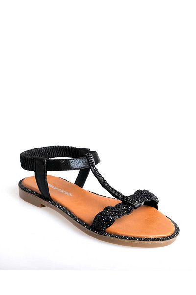 Pierre Cardin Women's Pierre Cardin Stoned Sandals PC-7140