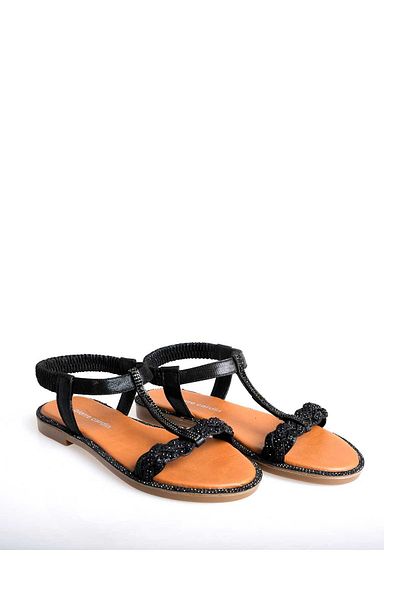 Pierre Cardin Women's Pierre Cardin Stoned Sandals PC-7140