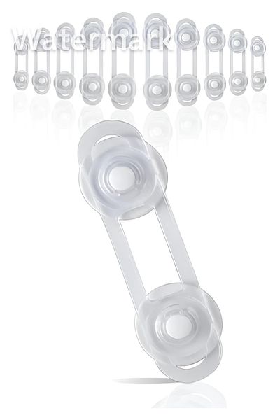 POINTTECH 2-Piece Silicone Cabinet Drawer Child Safety Lock