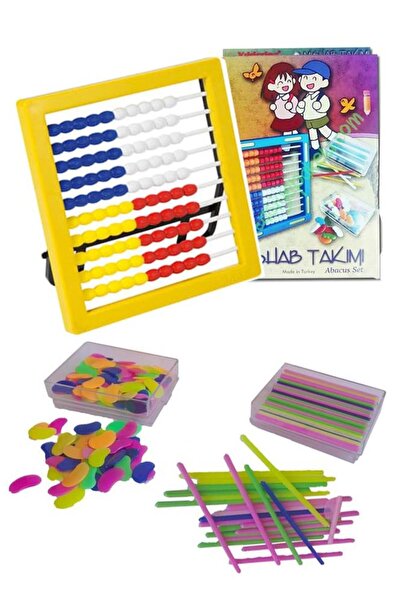 Artlantis Mishap Seti Sarı ( Abaküs Fasulye Çubuk ) 1 Paket Yıldızlar Sayı Bo...