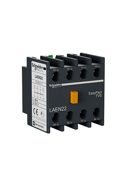 Schneider Electric Easypact Tvs Laen22 - Auxiliary Contact Block 2NO 2NC