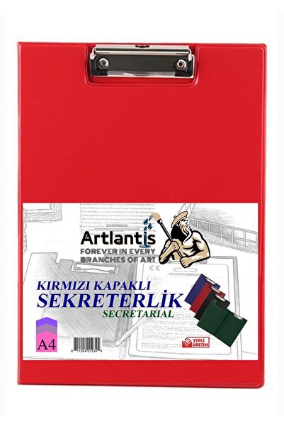 Artlantis قطعة واحدة من مادة PVC باللون الأحمر مقاس A-4 - غطاء للأمان لطلاب م...