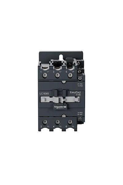 Schneider Electric Easypact Tvs Lc1E65M5 3P 65A 220Vac - Power Contactor