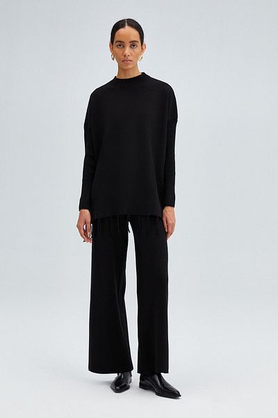 Touché Privé Fringed Sweater Pants Knitwear Set