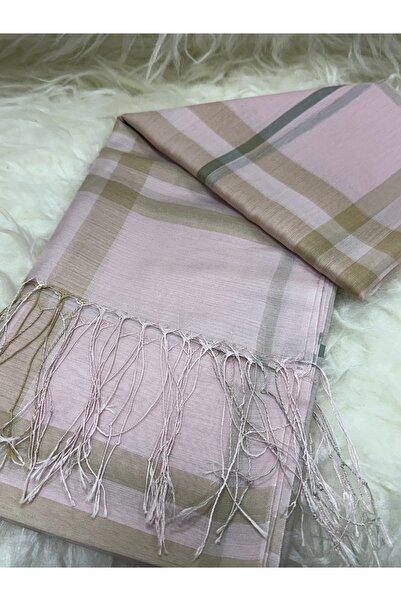 İPEKSCARF Ekose %20 İpek Şal
