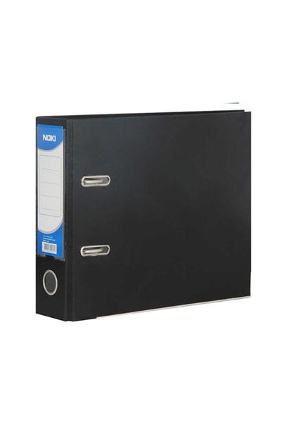 Noki Telgraf Klasör Siyah Geniş A5 Plastik 1 Adet Telgraf Klasör Siyah