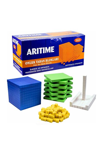 Genel Markalar Onluk Taban Blokları Matematik Ders Materyalleri Birlik Onluk Yüzlük Bloklar 1 Paket