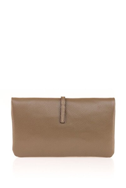 Bilik Deri Γυναικείο Portfolio & Clutch Bag Toprak-Rölax BLM P-02
