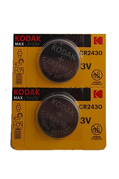 Kodak Pil Cr 2430 Baskül Pili Tartı Pili Terazi Bios Para Pili Kumanda Pili 1...