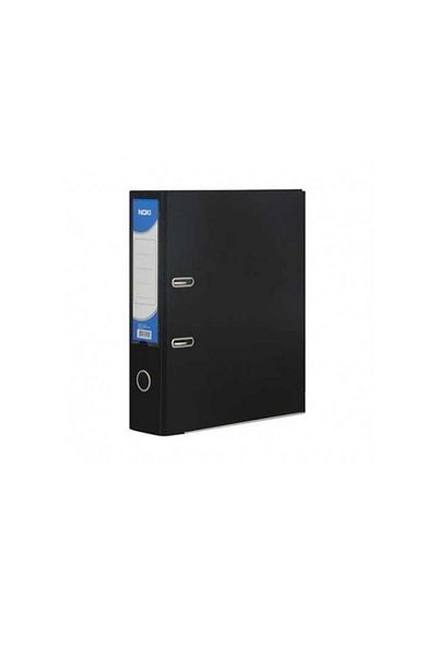 Noki Office Folder Black Narrow Black Office Folder with Ring 1 Piece
