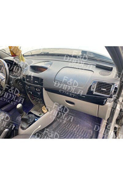 FD Damla Etiket Renault Symbol 2009 - 2013 Torpido, Konsol, Trim, Göğüs Maun ...