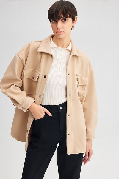 Touché Privé THICK SHIRT WITH STRAP DETAIL