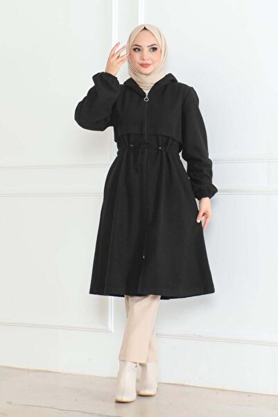 SGS Μαύρο αθλητικό παλτό