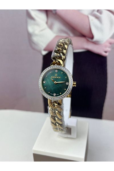 Essence Elegant Chain Women's Wristwatch 3 Atm Waterproof