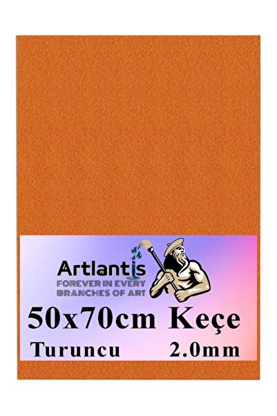 Artlantis 50x70 cm Felt 2.0 mm 1 Piece Colorful Hobby Felt Handcrafted Felt K...