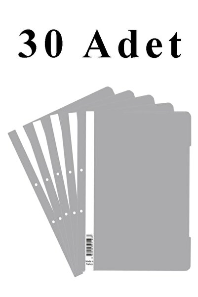 Artlantis 30 komada A4 sive karike sa prstenom, 1 paket, ekonomične kvalitete...