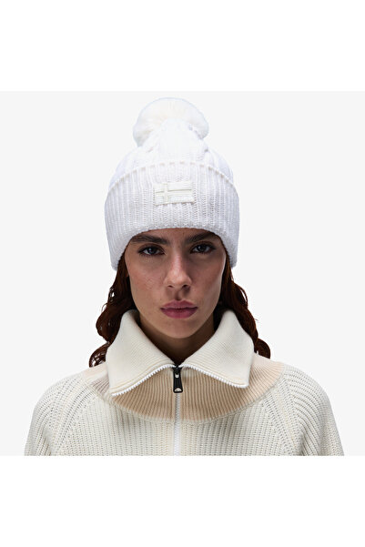 Napapijri F-Necker Women's White Beanie