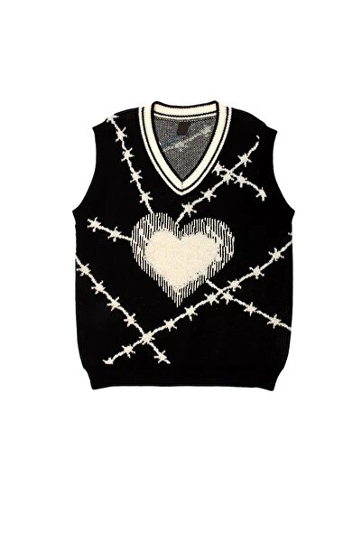 Toum Küt Küt Retro Heart Unisex Светр