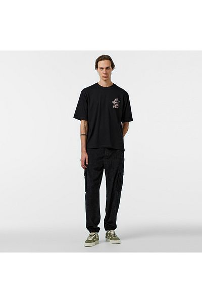 United 4 United4 Men's Black Pants with Velvet