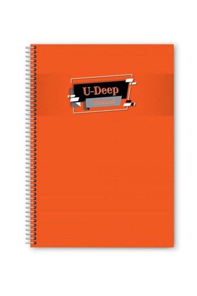Umut Notebook A4 Spiral 60 Sheets Lined A4 Notebook with Rings 60 Sheets Lined