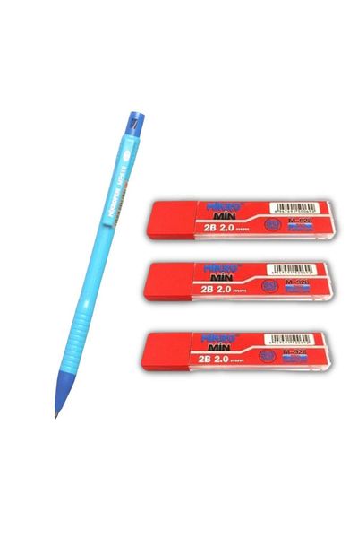 Mikro 2.0 mm Thick Tip Versatil Pen 1 Piece and 2.0 Mm Thick Tip Red 3 Pieces