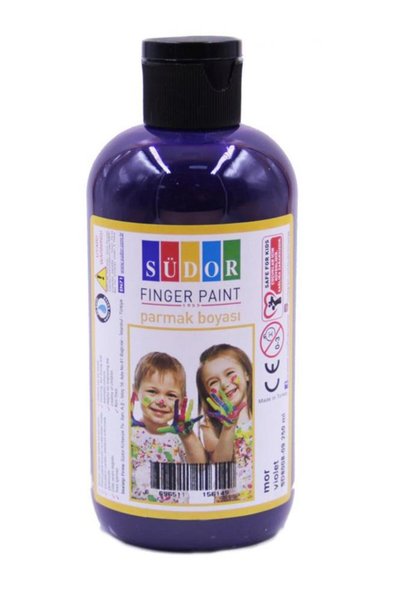 Artlantis Parmak Boyası 250 Gr 1 Adet Çocuklar İçin Yıkanabilir Parmak Boya S...